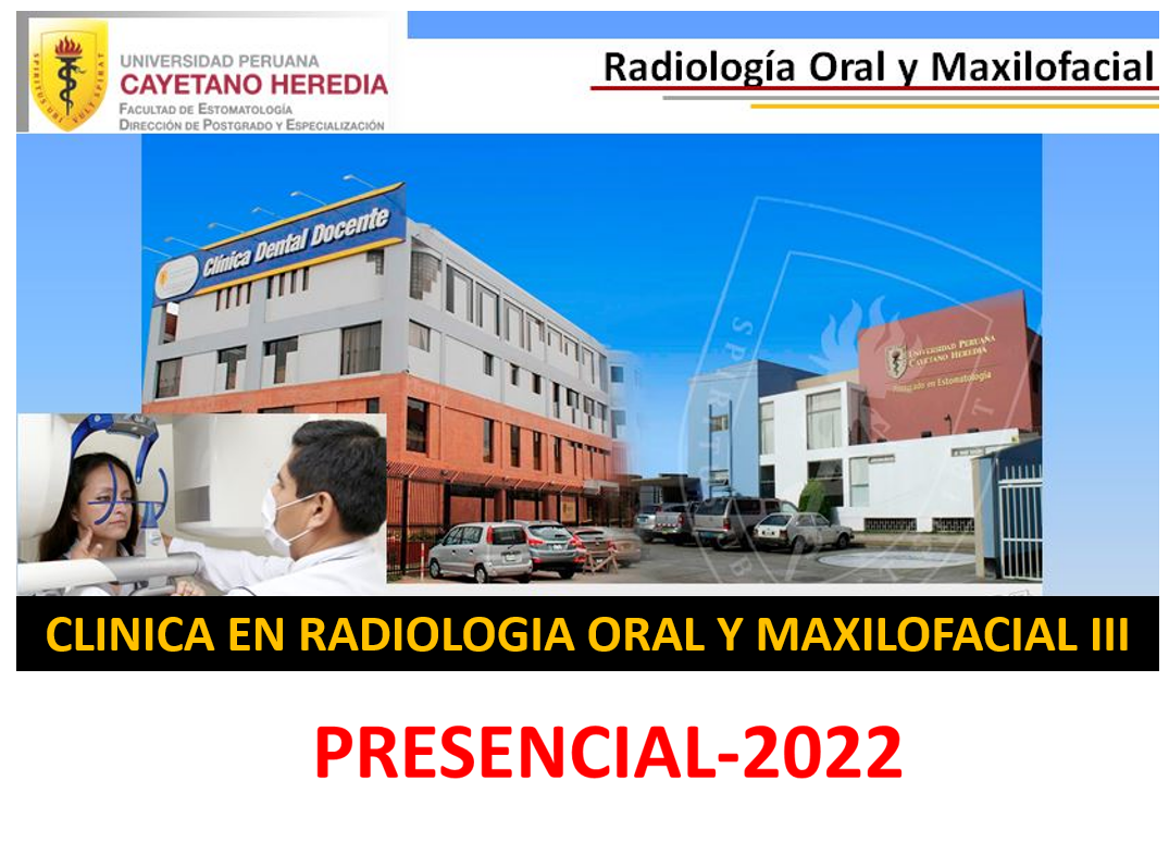 Course Image CLINICA DE RADIOLOGIA ORAL Y MAXILOFACIAL III