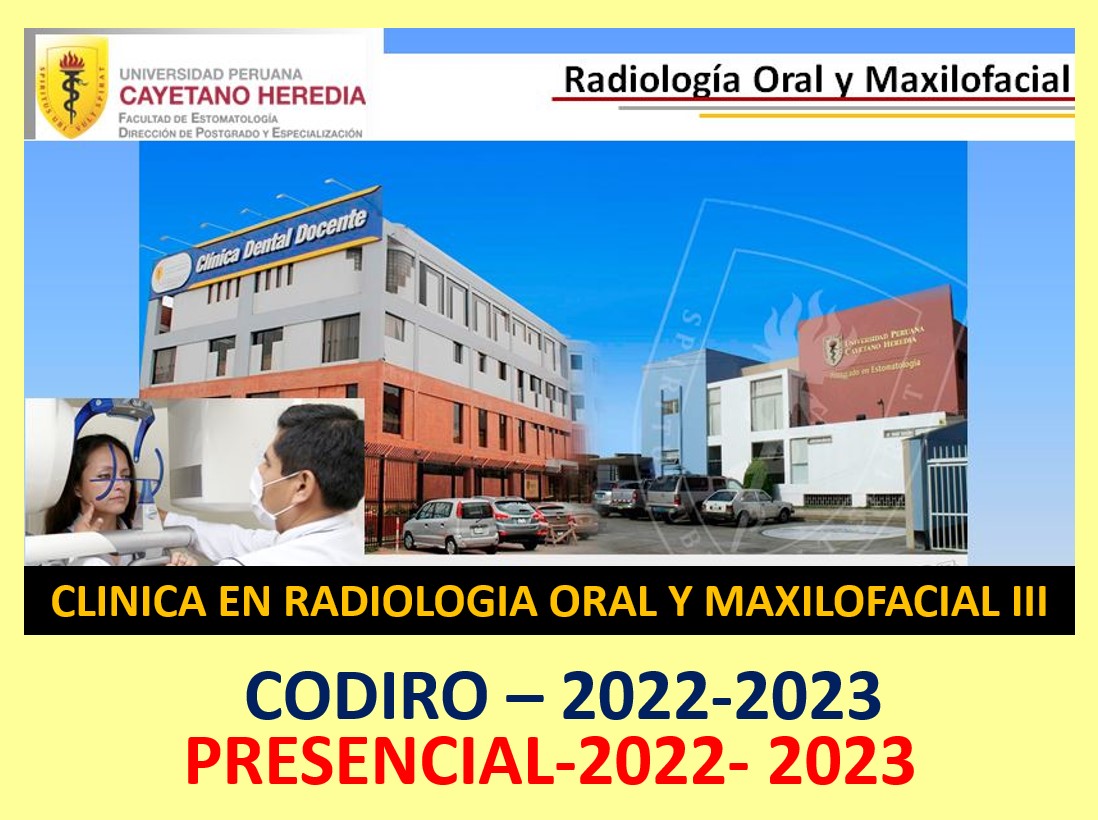 Course Image CLINICA DE RADIOLOGIA ORAL Y MAXILOFACIAL III