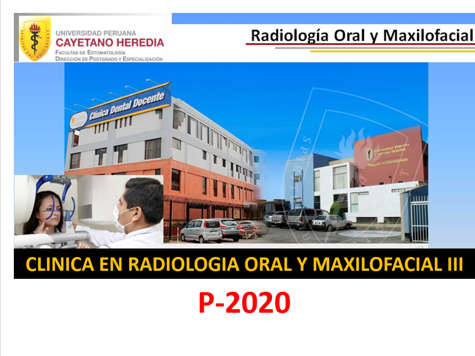 Course Image CLINICA DE RADIOLOGIA ORAL Y MAXILOFACIAL III